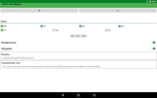 Sprechender Wecker screenshot 22