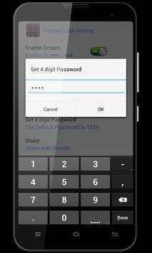 Keypad Lock Screen screenshot 5