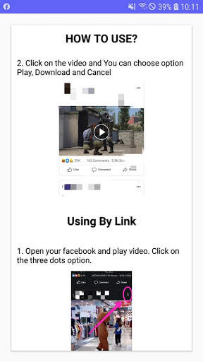 Fast Hd Video Downloader - For Facebook & Insta screenshot 1