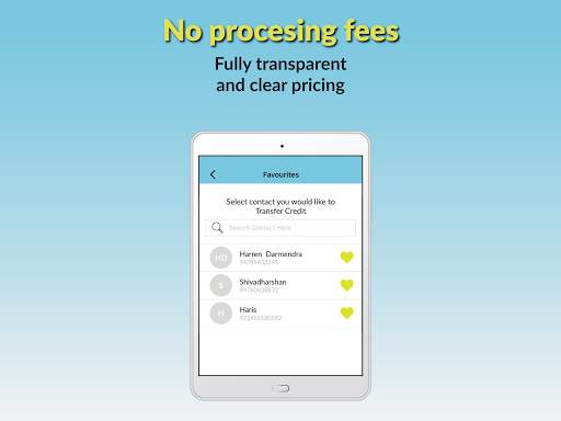 Transfer Home: Mobile Recharge & Top-ups Worldwide screenshot 3