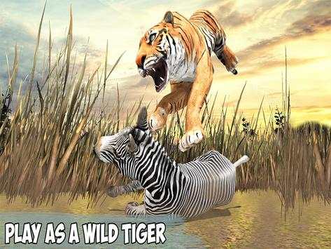 Angry Tiger Jungle Survival 3D screenshot 11