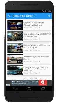 Klakson bus Telolet Video screenshot 3