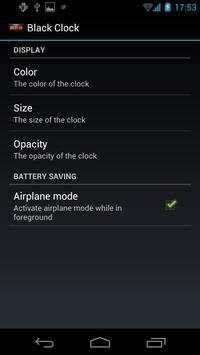 Black Alarm Clock screenshot 3