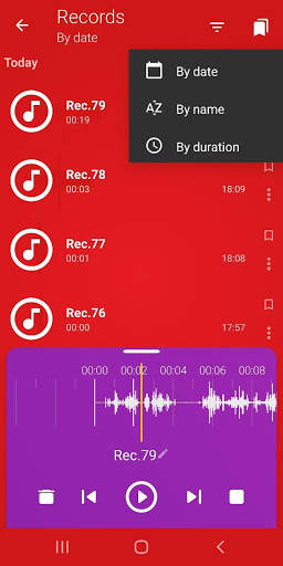 Voice Recorder 5 تصوير الشاشة