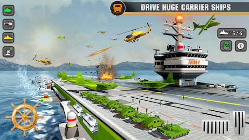 Army Transport Military Games screenshot 5