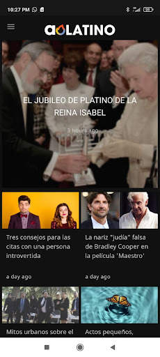 AishLatino.com - Android App screenshot 2
