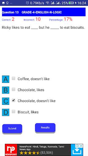 Grade-4 English 'n' Logic screenshot 2