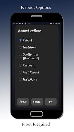 options redémarrage screenshot 1
