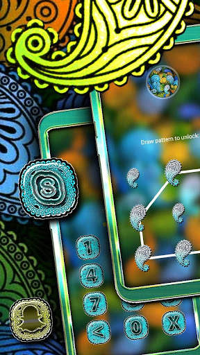 Floral Design Launcher Theme screenshot 5