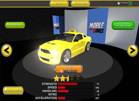 Modern taxi racing 3D screenshot 9