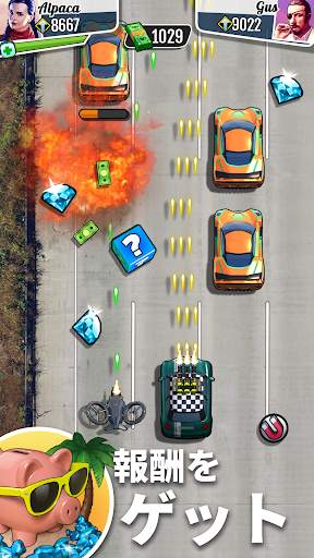FASTLANE - アーケードシューティング&レースゲーム screenshot 2