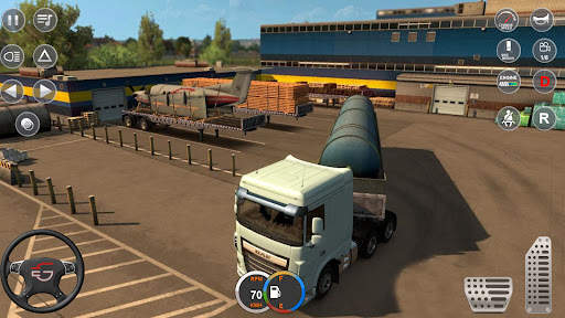 Truck Driving Oil Tanker Games screenshot 4