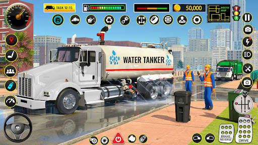 Truck Driving Game Truck Games screenshot 3