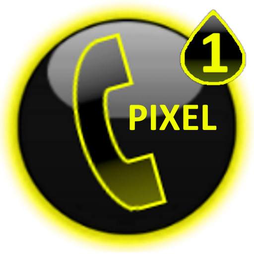PP THEME PIXELPHONE GLOW YELLOW 1.0