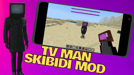 TVman Mod Minecraft Skibidi screenshot 8