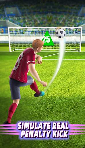 Penalty shootout:Football game screenshot 2