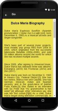 Dulce Maria Music&Lyrics screenshot 2