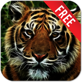 Neon Tiger Live Wallpaper icon