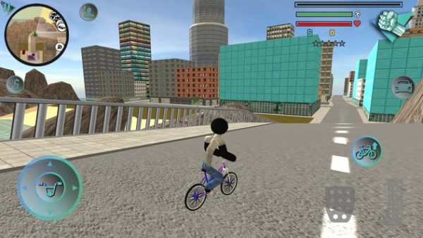 Stickman Boss Rope Hero Police Crime Simulator screenshot 2