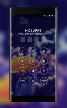 A7 Galaxy Samsung Theme: Fish Live Wallpaper screenshot 3