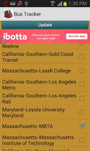 Bus Tracker screenshot 2