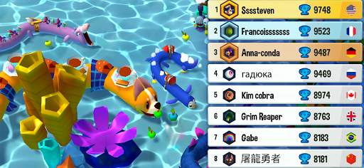 Snake Rivals: jogo da cobrinha screenshot 13