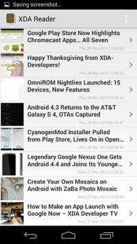 XDA Reader скриншот 2