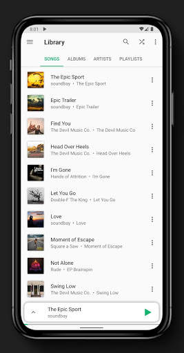 2Music - audio player. screenshot 3
