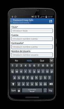 Password Keep Safe screenshot 4