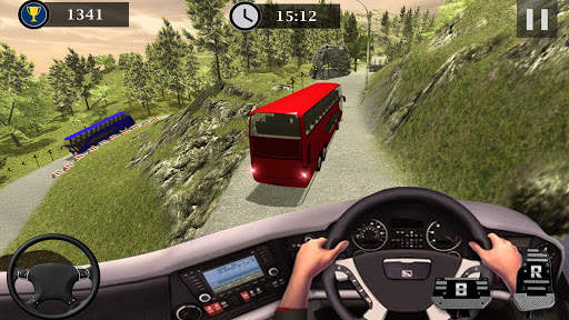Uphill Off Road Bus Driving Simulator - Bus Games screenshot 8