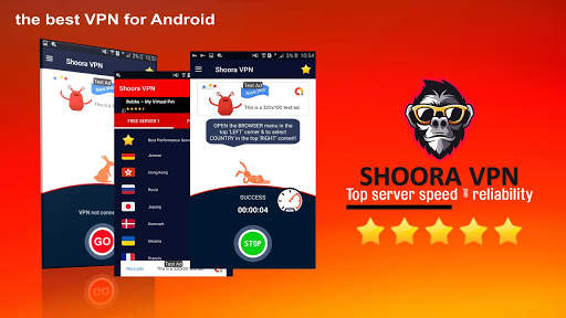 SHOORA VPN - Free VPN Proxy & Unlimited Secure VPN screenshot 1