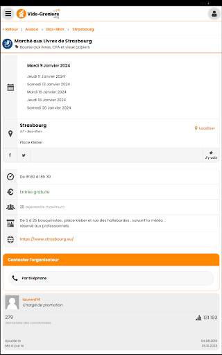 vide-greniers.org screenshot 6