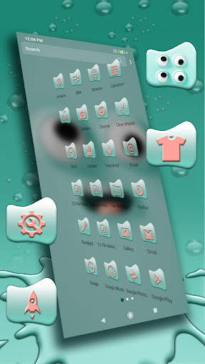 Cartoon Face Cute Theme screenshot 3