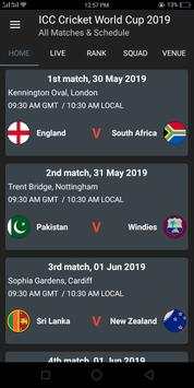 ICC Cricket World Cup 2019 screenshot 2