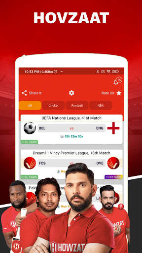 Howzuat Free : fantasy cricket tips screenshot 1