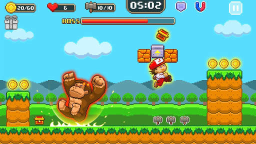 Super Jim Jump - pixel 3d screenshot 2