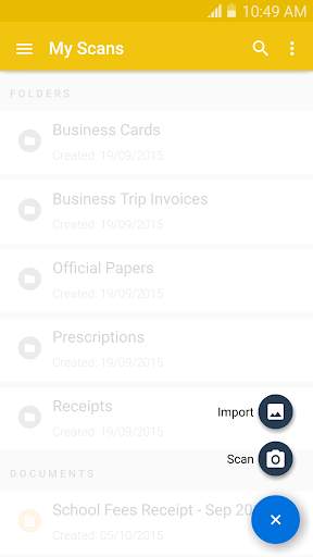 Docfy Lite - Scan to Fax screenshot 2