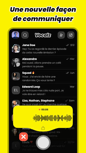 Vocalz - Voice Messenger App screenshot 3