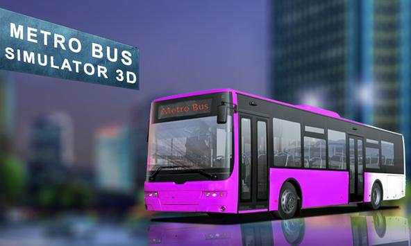 Metro Bus Simulator 3D screenshot 1