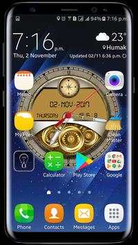 Vintage Clock Live Wallpaper 3D: Phone Backgrounds screenshot 2