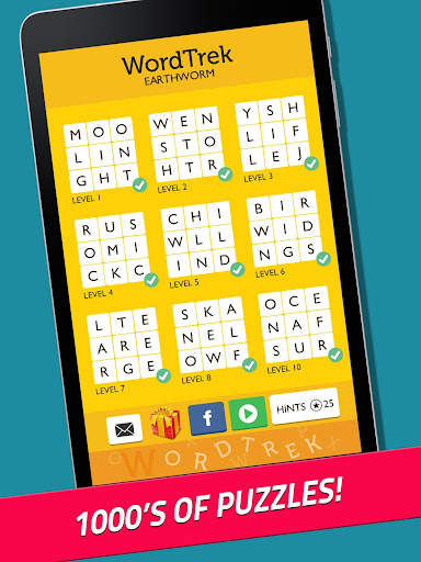 Word Trek - Word Brain streak - hand made puzzles screenshot 5