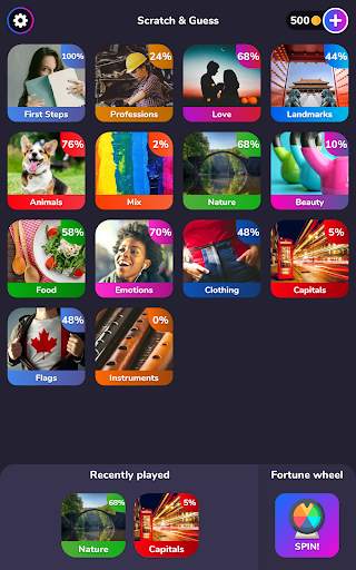 Scratch and Guess - Word Photo Quiz screenshot 16