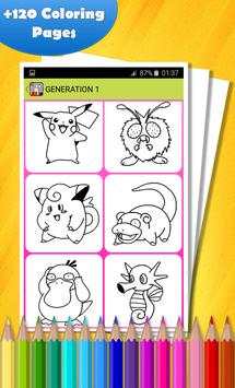 Coloring Book for Pokemon screenshot 5