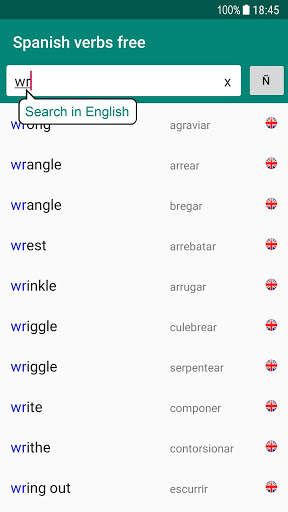 Spanish verbs free скриншот 7