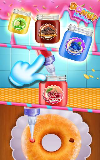 Donut Maker Cooking Game Fun screenshot 5