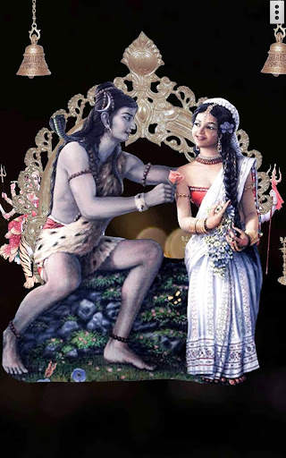 4D Shiv Parvati Live Wallpaper screenshot 14