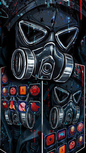 Gas, Mask Themes, Live Wallpaper screenshot 1