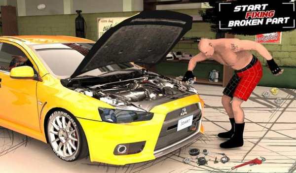 Pegulat Car Mekanik Garasi: Auto Bengkel Perbaikan screenshot 11