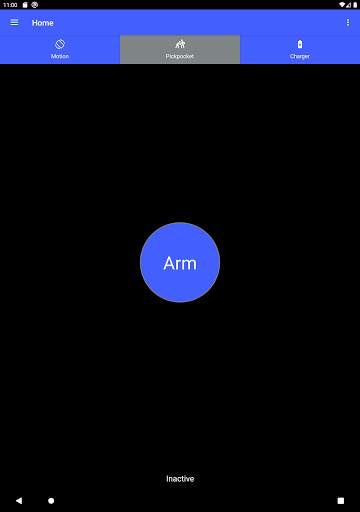 Phone Security App: An Anti-theft Alarm screenshot 1