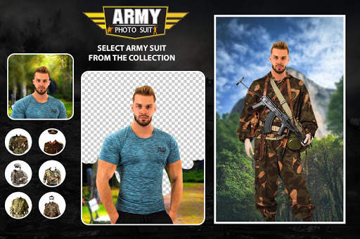 Army Photo Suit Editor : Indian Army Suit screenshot 4